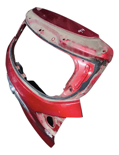 Tampa Traseira Jac T5 2013 2014 2015 2016 Vermelho - Imagem 2