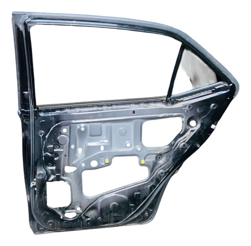 Porta Traseira Direita Toyota Corolla 2017 2018 2019 Traseira Direito Preto - Imagem 3