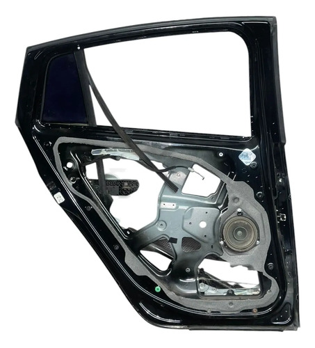 Porta Traseira Esquerdo Fiat Bravo 2011 2012 2013 2014 2016 Traseira Esquerdo Preto - Imagem 4