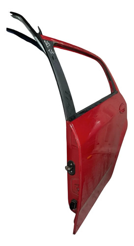Porta Traseira Esquerda Fiat Punto 2008 2009 2010 2011 2012 Traseira Esquerdo Vermelho - Imagem 2