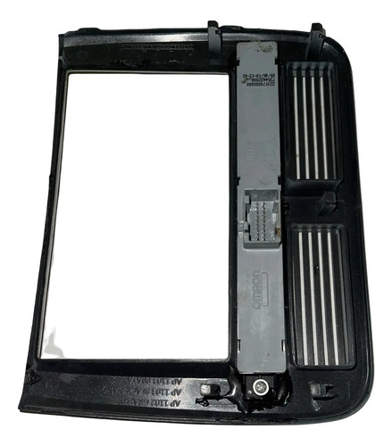 Moldura Painel Fiat Punto 2008 2009 2010 2011 2012 Cinza - Imagem 3