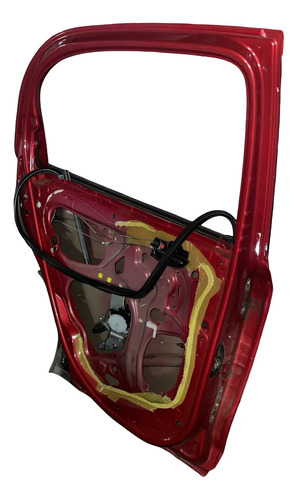 Porta Traseira Direita Toyota Etios Cross 2012 E 2021 Dianteira Esquerda Vermelho - Imagem 3