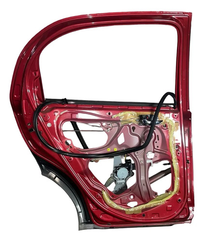 Porta Traseira Direita Toyota Etios Cross 2012 E 2021 Dianteira Esquerda Vermelho - Imagem 4