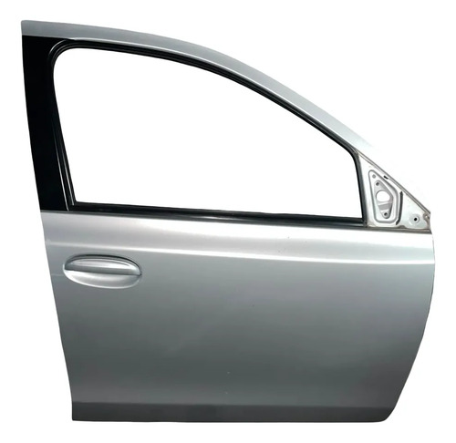 Porta Dianteira Direita Toyota Etios Sedan 2013 A 2021 Dianteira Direita Prateado - Imagem 1