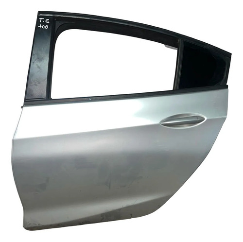 Porta Traseira Esquerda Chevrolet Cruze Sedan Turbo 2017 Traseira Esquerda Prateado - Imagem 1