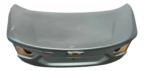 Tampa Porta Malas Chevrolet Cruze Sedan Turbo 2017 Original Prateado - Imagem 3