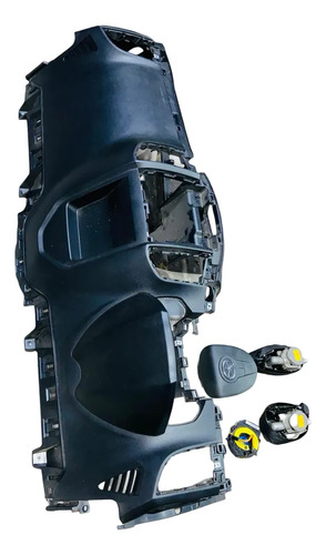 Kit Air Bag Jac T5 2016 A 2021 Preto - Imagem 3