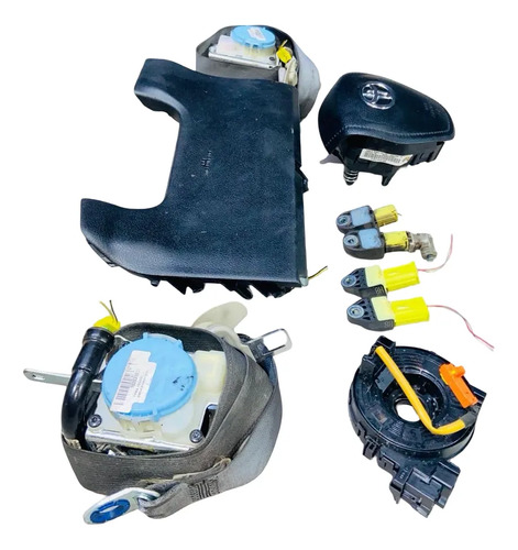 Kit De Airbag Toyota Corolla 2015 E 2017 Preto - Imagem 3