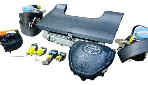 Kit De Airbag Toyota Corolla 2015 E 2017 Preto - Imagem 5