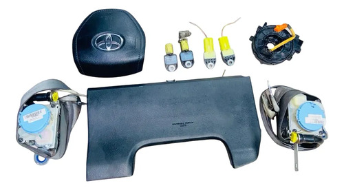 Kit De Airbag Toyota Corolla 2015 E 2017 Preto - Imagem 6