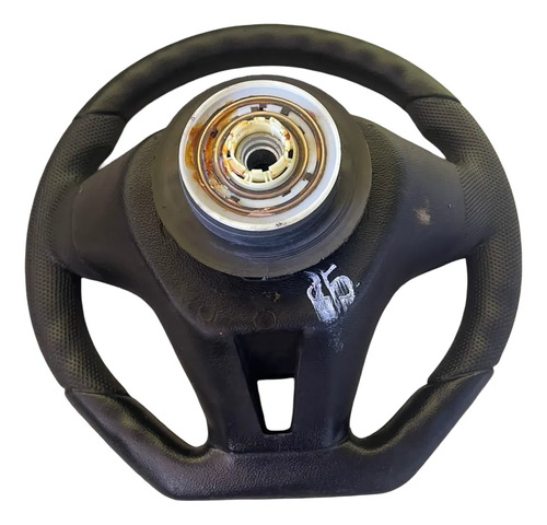 Volante Fiat Punto Uno Mobi Siena Strada Ideia 2008 A 2012 Preto - Imagem 6