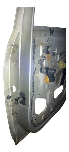 Porta Traseira Direita Renault Logan 2008 A 2014 Traseira Direita Prateado - Imagem 2