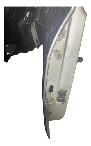Porta Traseira Direita Renault Logan 2008 A 2014 Traseira Direita Prateado - Imagem 4