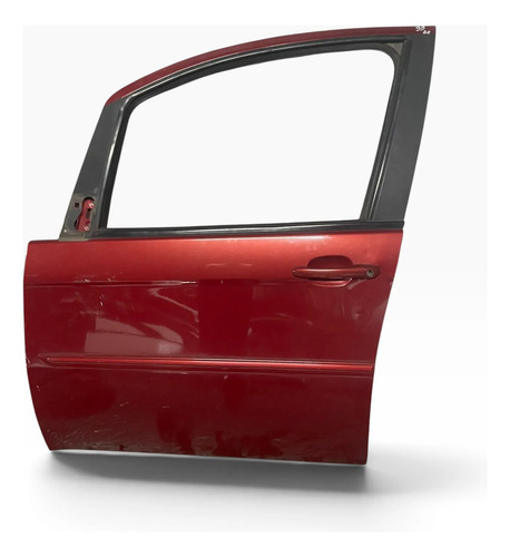 Porta Dianteira Esquerda Fiat Ideia 2010 A 2016 Dianteira Esquerda Vermelho - Imagem 1
