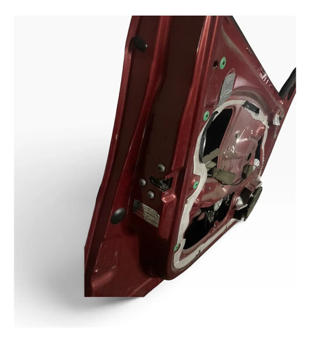 Porta Dianteira Esquerda Fiat Ideia 2010 A 2016 Dianteira Esquerda Vermelho - Imagem 4