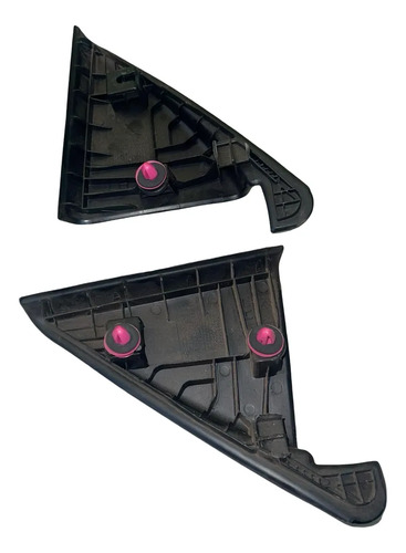 Par De Moldura Porta Hyundai Hb20 2012 A 2019 Preto - Imagem 3