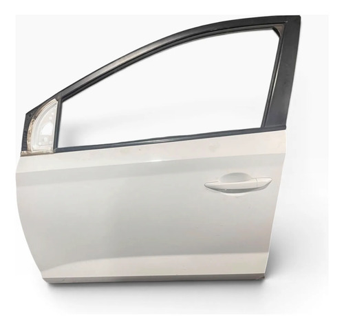 Porta Dianteira Esquerda Hyundai Hb20 2020 A 2022 Dianteira Branco - Imagem 1