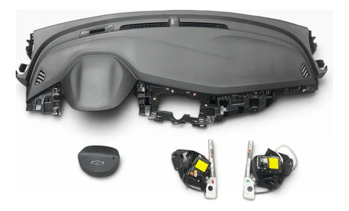 Kit Air Bag Chevrolet Traker 2020 A 2025 Preto - Imagem 1