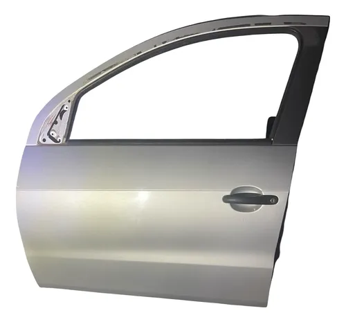 Porta Dianteira Esquerda Gol G6 2013 A 2016 Dianteira Esquerdo Prateado - Imagem 1