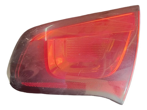 Lanterna Tampa Traseira Lado Direito Citroën C3  2013/2016 Direito/passageiro Vermelho - Imagem 1