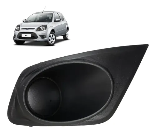 Moldura Farol Milha Direito Ford Ka 2012 2013 Original Preto Direito
