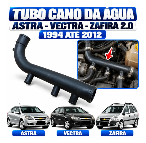 Tubo Cano Da Água - Astra Vectra Zafira 2.0 1994 Até 2012 - Imagem 5
