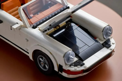 Bloco De Montar Porsche 911 Classic Turbo Retro 1458 Peças 1458 Porsche 911 Clássica - Imagem 4