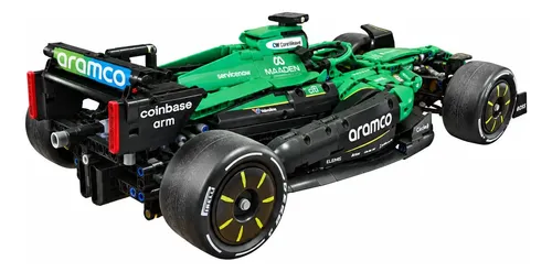 Blocos De Montar F1 Aston Martin Amr25 Escala 1:8 1547 Peças - Imagem 3