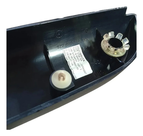 Moldura Interna Retrovisor Direito Volkswagen Fox Original Azul - Imagem 2