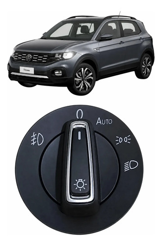 Chave Luz Farol Volkswagen T-cross Virtus