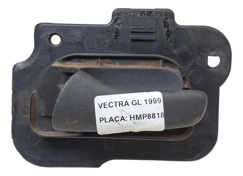 Maçaneta Interna Vectra 97 Traseira Esquerda Cód: 90506461lh Traseira Dianteira - Imagem 2