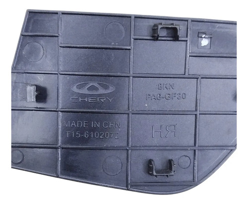 Acabamento Maçaneta Interna Direita Chery Tiggo 5x 2019-2025 Preto Dianteira/traseira - Imagem 6