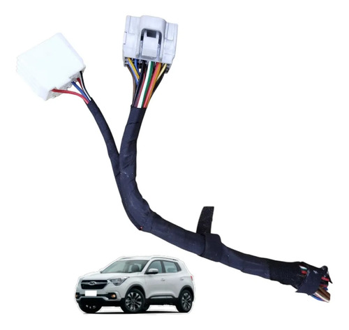 Conector Chicote Porta Dianteira Direita Para Chery Tiggo 5x