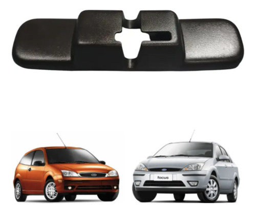 Moldura Guarnição Banco Traseira Esquerda Ford Focus 2007 Preto