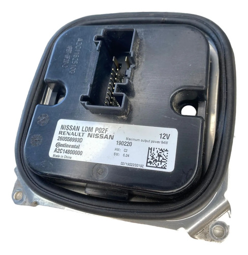 Módulo Reator Farol Esquerdo Nissan Kicks Sentra 2022 2024 12 1 K - Imagem 2