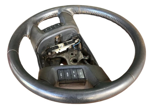Volante Multifuncional Couro Ford Fusion 06 09 Com Comandos Preto - Imagem 3