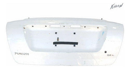 Tampa Traseira Ford Fusion Original 2010 2011 2012 2013 Prateado - Imagem 2