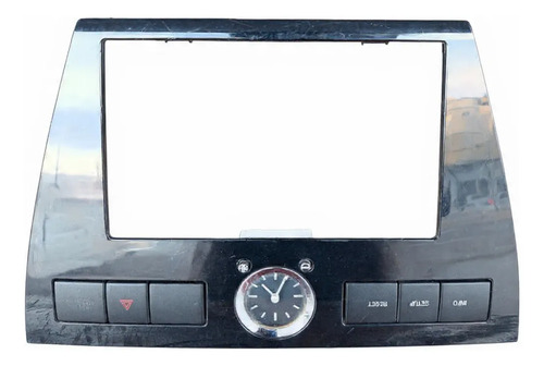 Moldura Painel Relógio Ford Fusion 2006 A 2010 Preto
