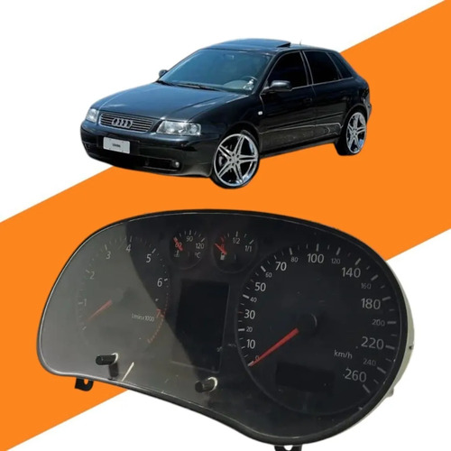 Painel Instrumentos Audi A3 1.8 Comp Bordo C Defeito Preto - Imagem 2