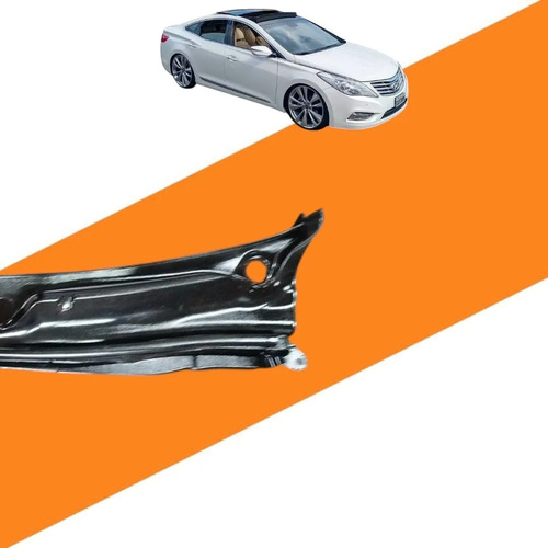 Grade Churrasqueira Parabrisa Hyundai Azera 2012 2016 Preto Fosco - Imagem 2