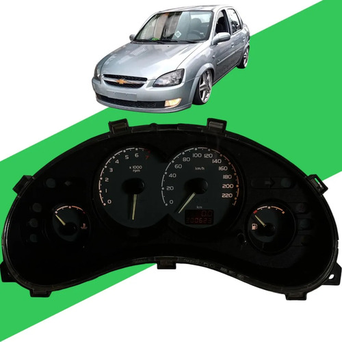 Painel De Instrumentos Chevrolet Corsa Classic 2005 A 2011 Preto