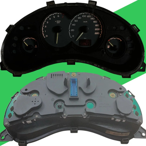 Painel De Instrumentos Chevrolet Corsa Classic 2005 A 2011 Preto - Imagem 2