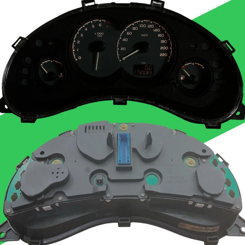 Painel De Instrumentos Chevrolet Corsa Classic 2005 A 2011 Preto - Imagem 2