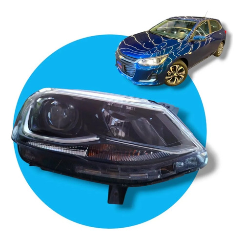Farol Dianteiro Direito Original Gm Onix 2020 A 2025 - Imagem 1