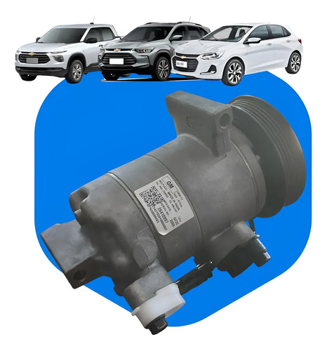 Compressor Ar Condicionado Gm 26410997 Onix Tracker Montana - Imagem 1