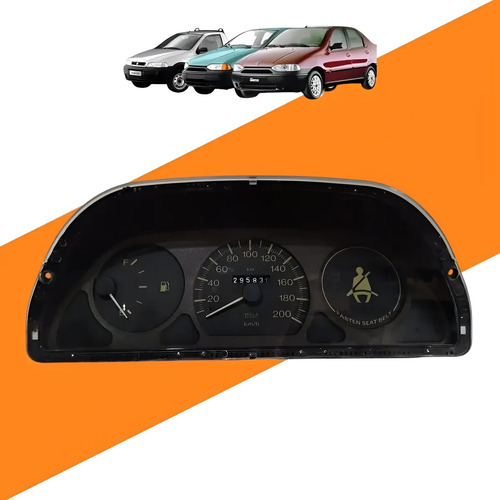 Painel De Instrumento Fiat Palio Siena 1990 A 2000 Original Preto - Imagem 1