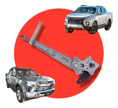 Maquina Vidro S10 Trailblazer 12 A 24 Esquerdo Gm 52055601