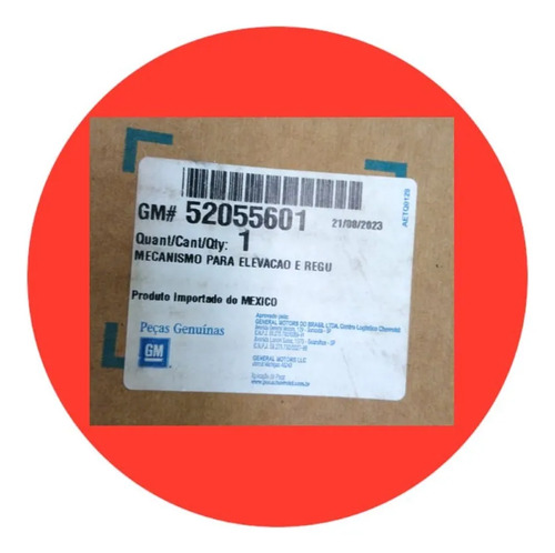 Maquina Vidro S10 Trailblazer 12 A 24 Esquerdo Gm 52055601 - Imagem 5
