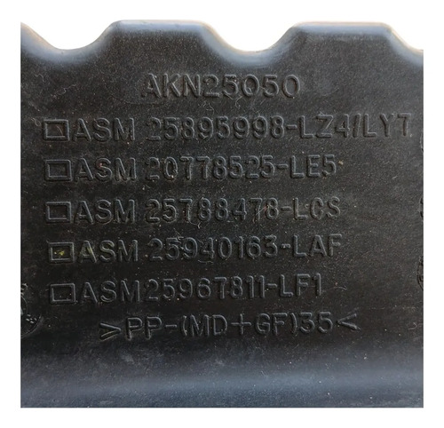 Caixa Filtro De Ar Gm Captiva 2008 A 2017 Original Akn25050 - Imagem 8