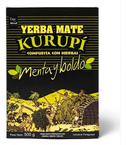 Erva Mate Tereré Kurupí Menta E Boldo 500g - Imagem 4